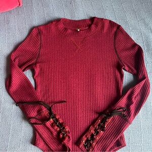 🍇Berry knit top🍇